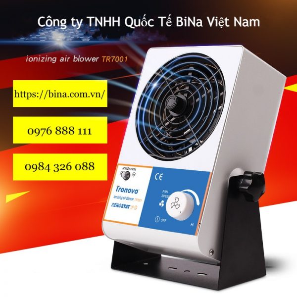 Quạt ion thổi khử tĩnh điện