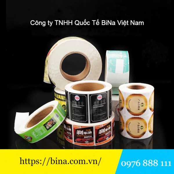 In tem nhãn decal Hà Nội