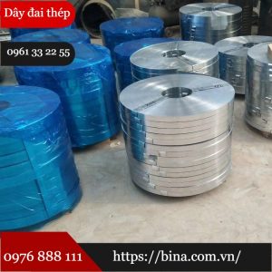 Dây đai thép dầu, mạ kẽm giá rẻ