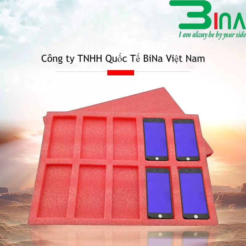 Khay xốp PE foam - Khay PE foam định hình