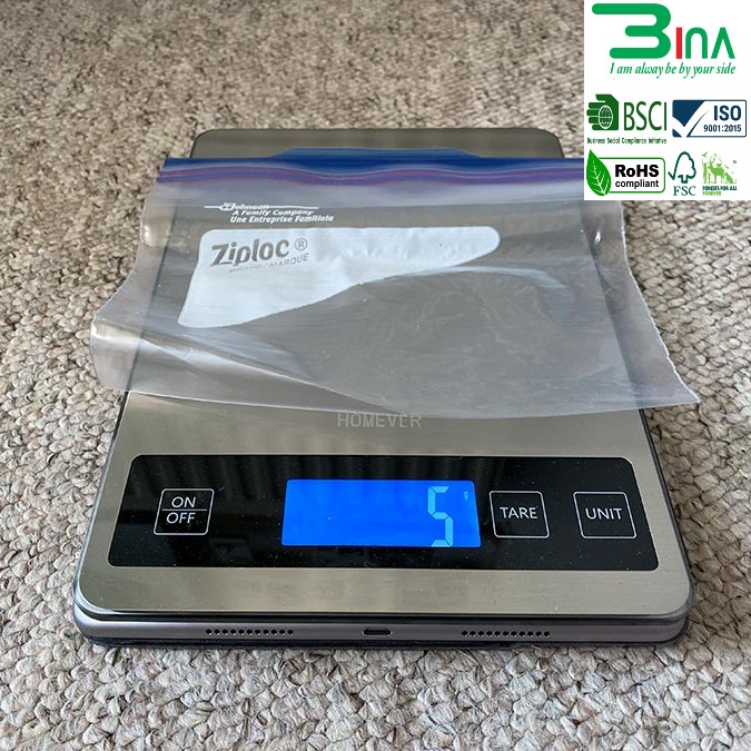 Cách tính số lượng túi nhựa trên 1kg