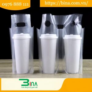 Túi đựng trà sữa 1 ly – 2 ly